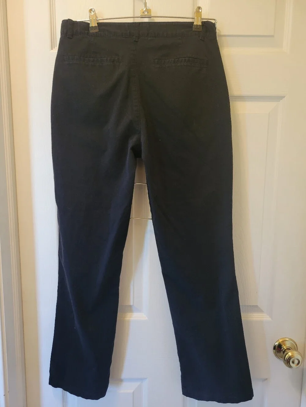 Boys Sz. 14 Husky Childrens Place Soft Black Pants